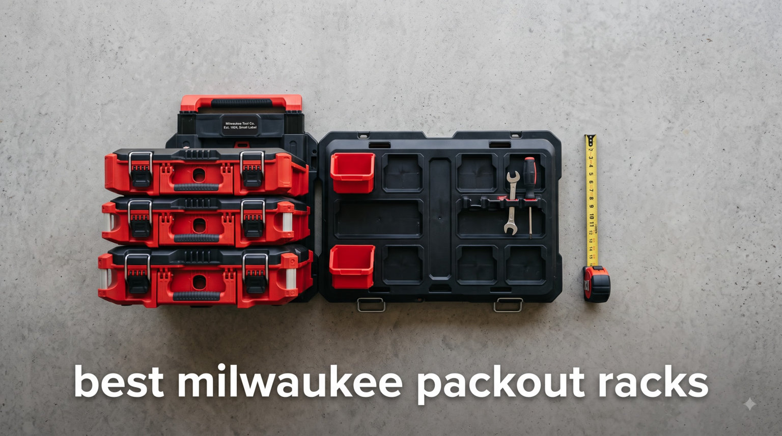 best milwaukee packout racks