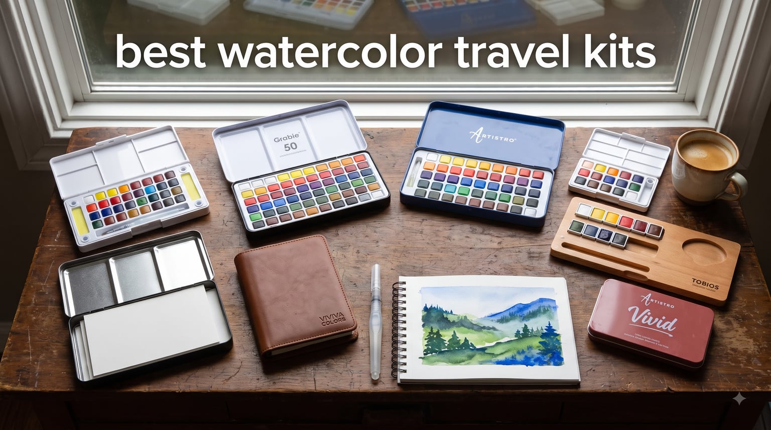 best watercolor travel kits