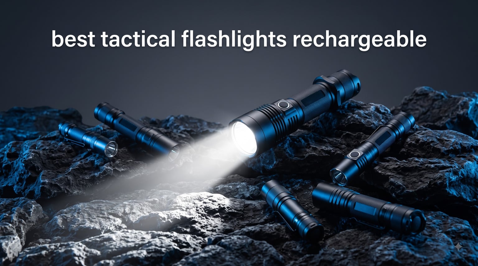 best tactical flashlights rechargeable