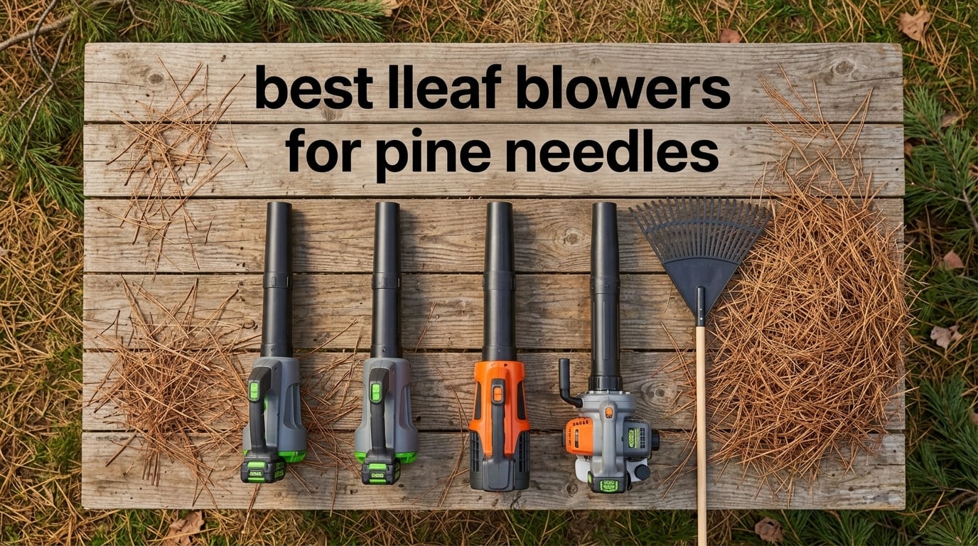 best leaf blowers for pine needles