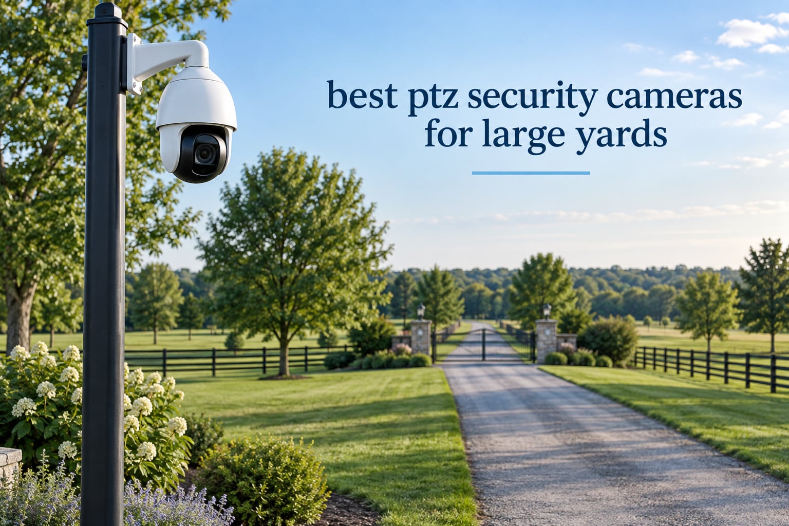 best ptz security cameras for large yards