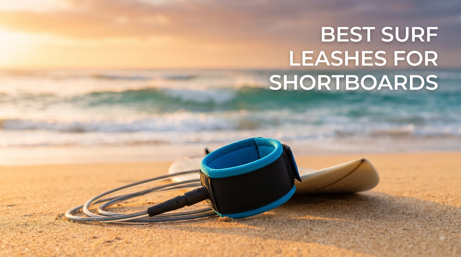 best surf leashes for shortboards