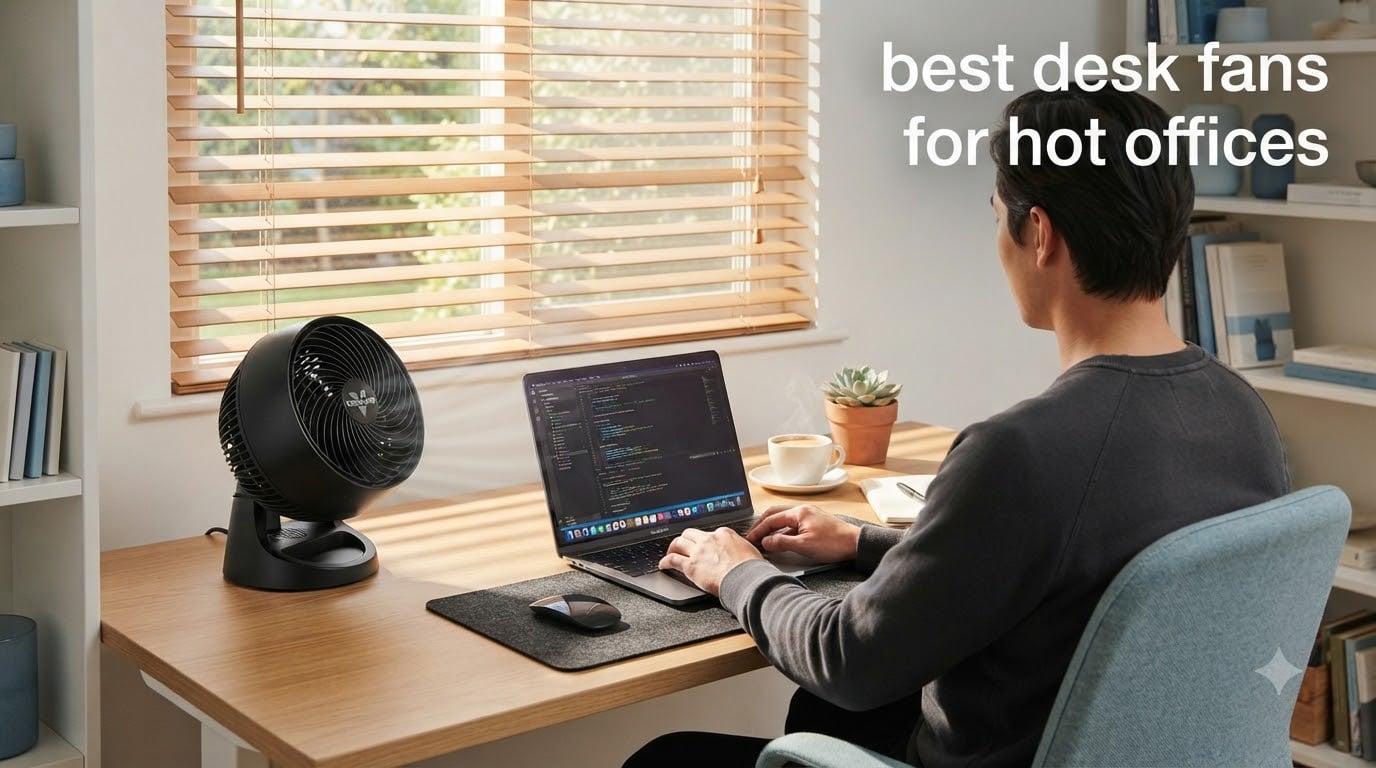 best desk fans for hot offices