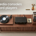 best media consoles for record players