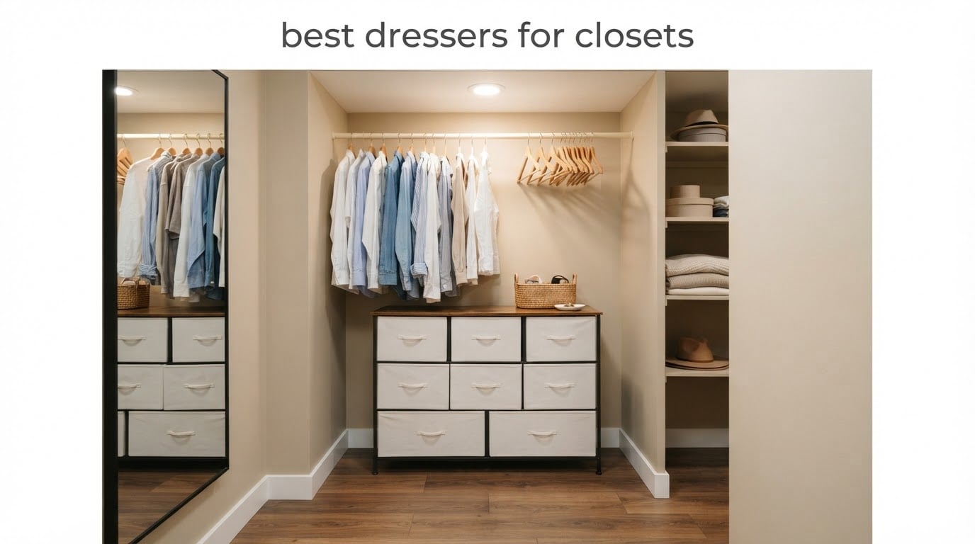 best dressers for closets