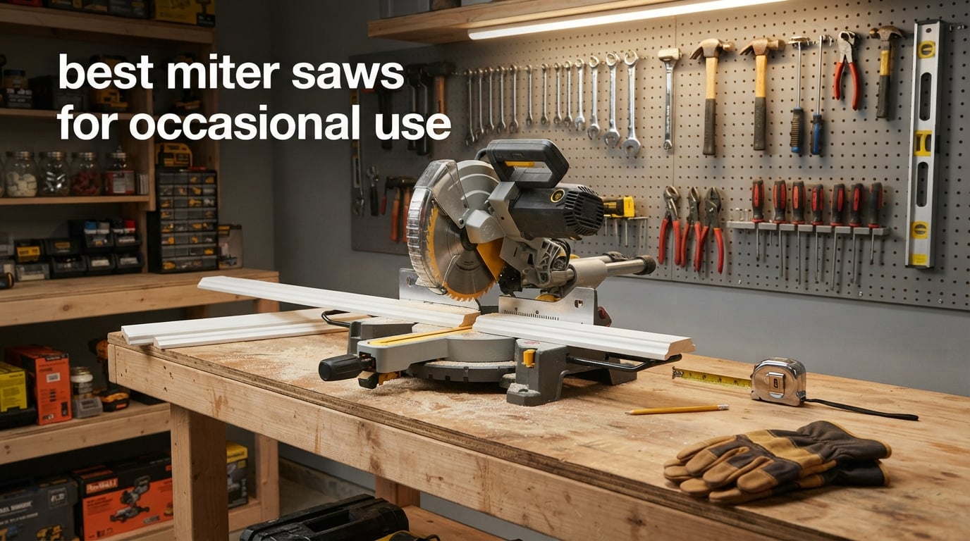 best miter saws for occasional use
