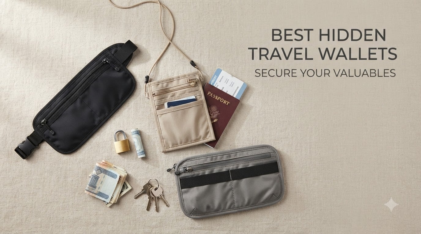 best hidden travel wallets secure your valuables
