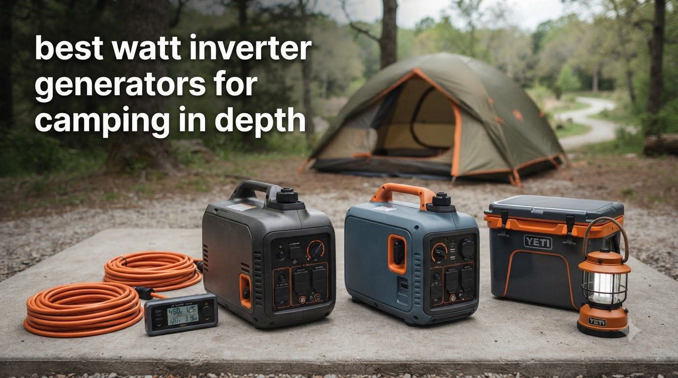 best watt inverter generators for camping in depth