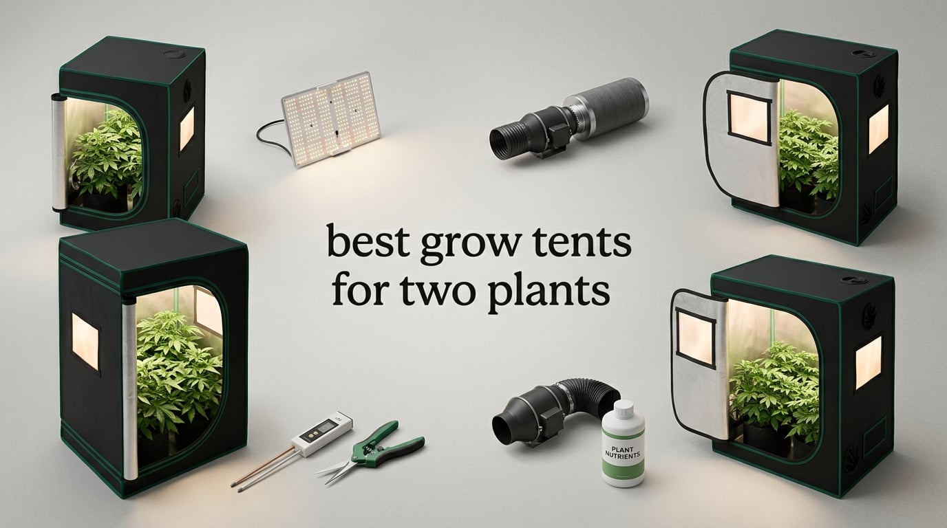 best grow tents for two plants