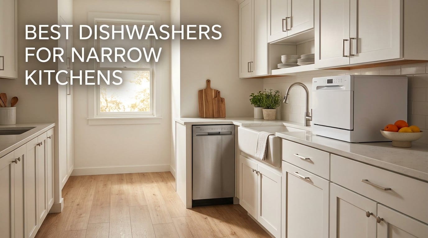 best dishwashers for narrow kitchens