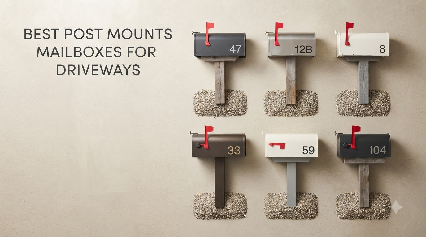 best post mounts mailboxes for driveways