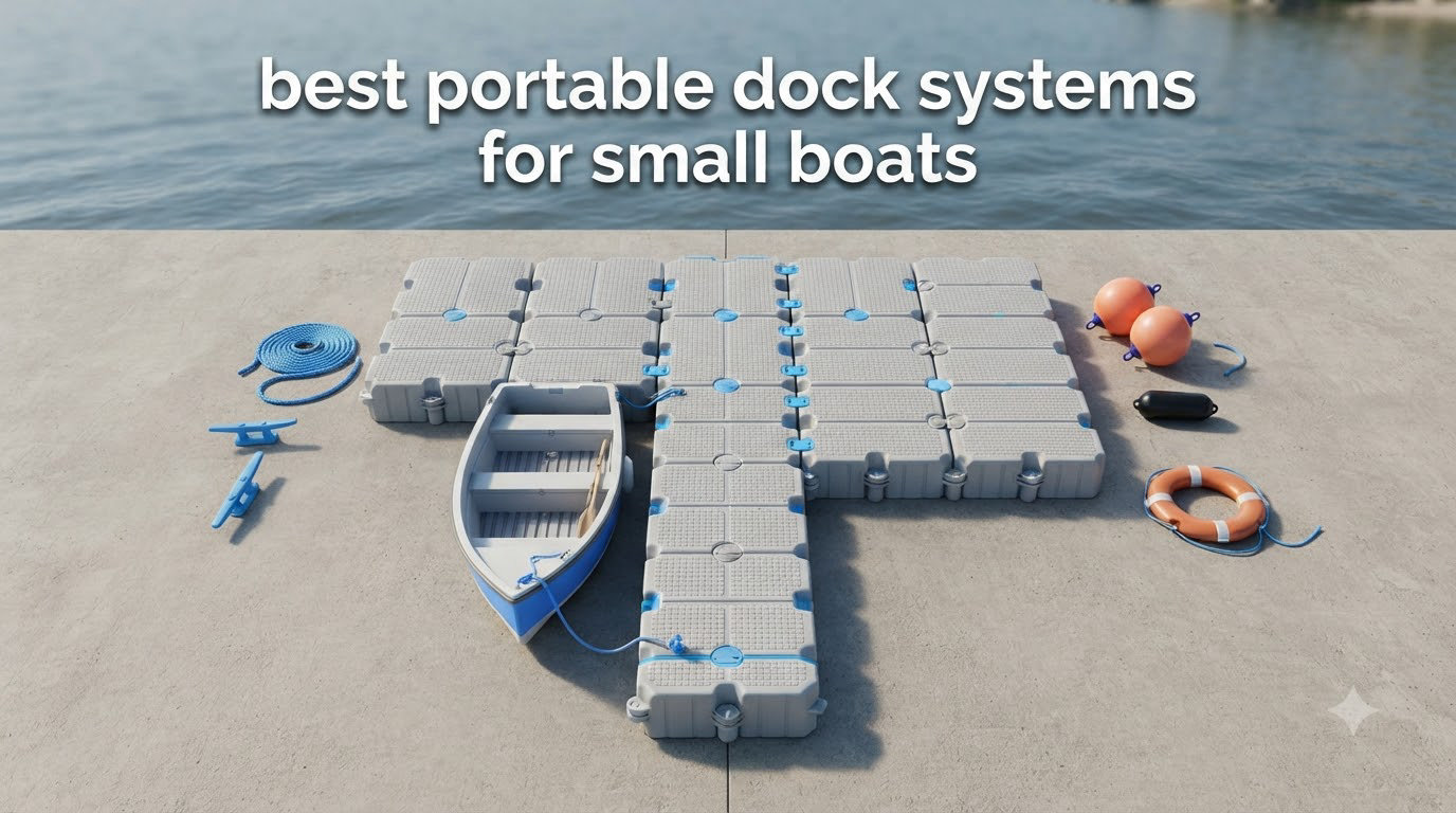 best portable dock systems for small boats
