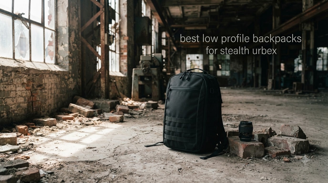 best low profile backpacks for stealth urbex