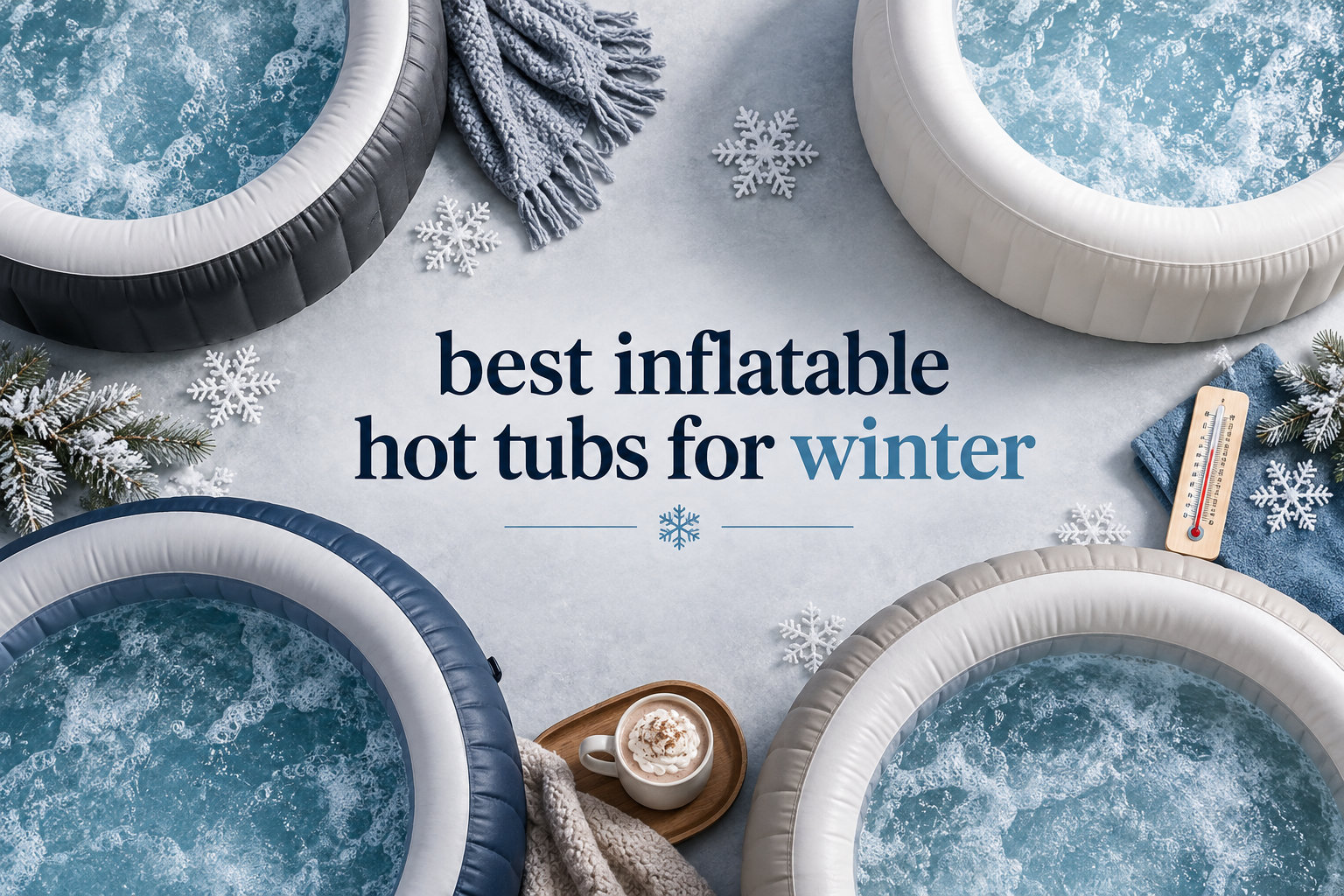 best inflatable hot tubs for winter