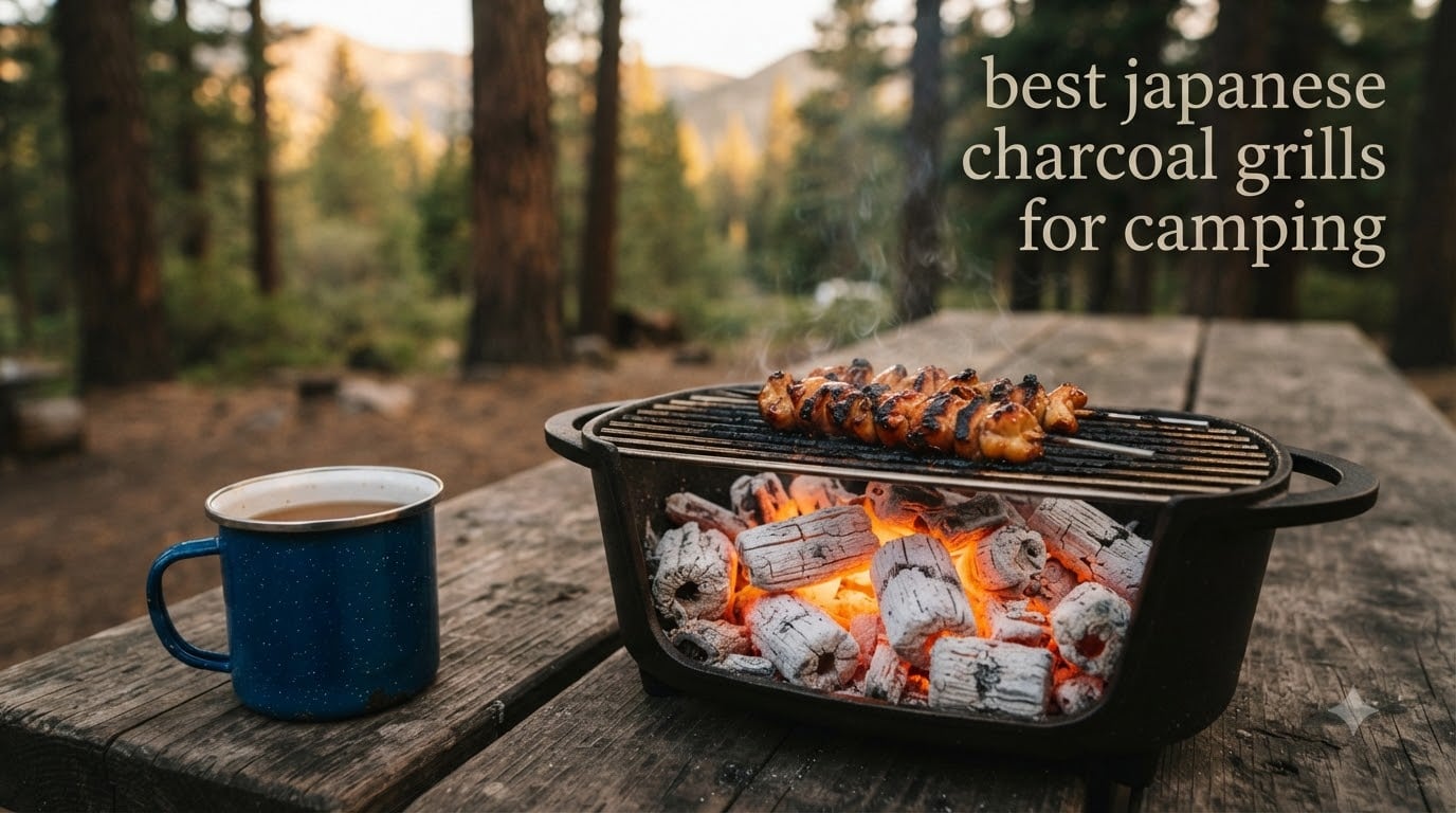 best japanese charcoal grills for camping