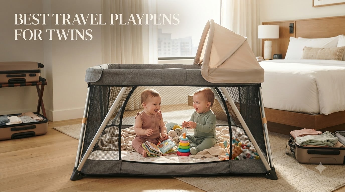 best travel playpens for twins