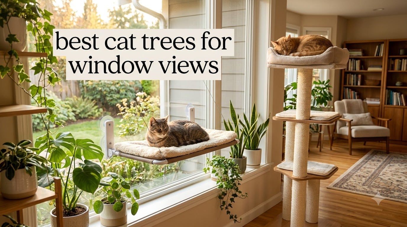 best cat trees for window views