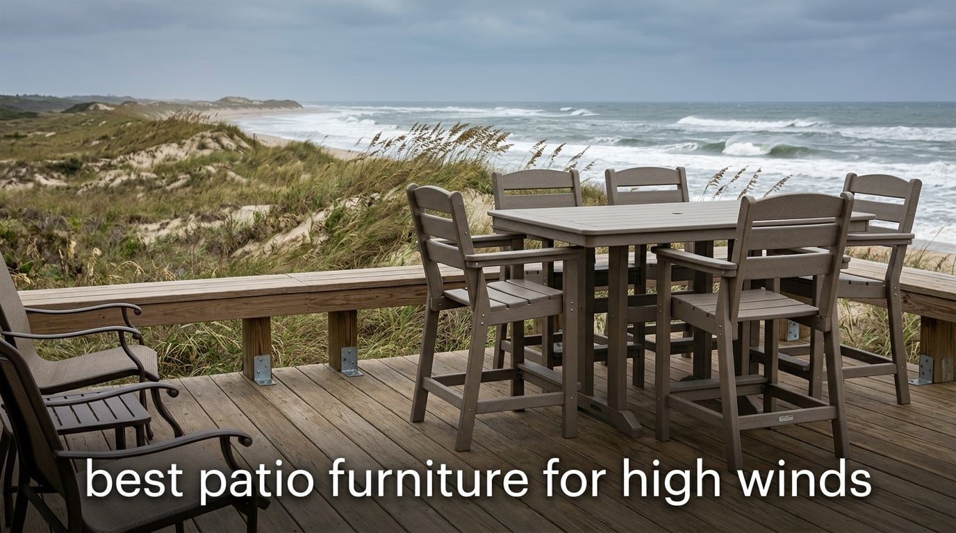 best patio furniture for high winds