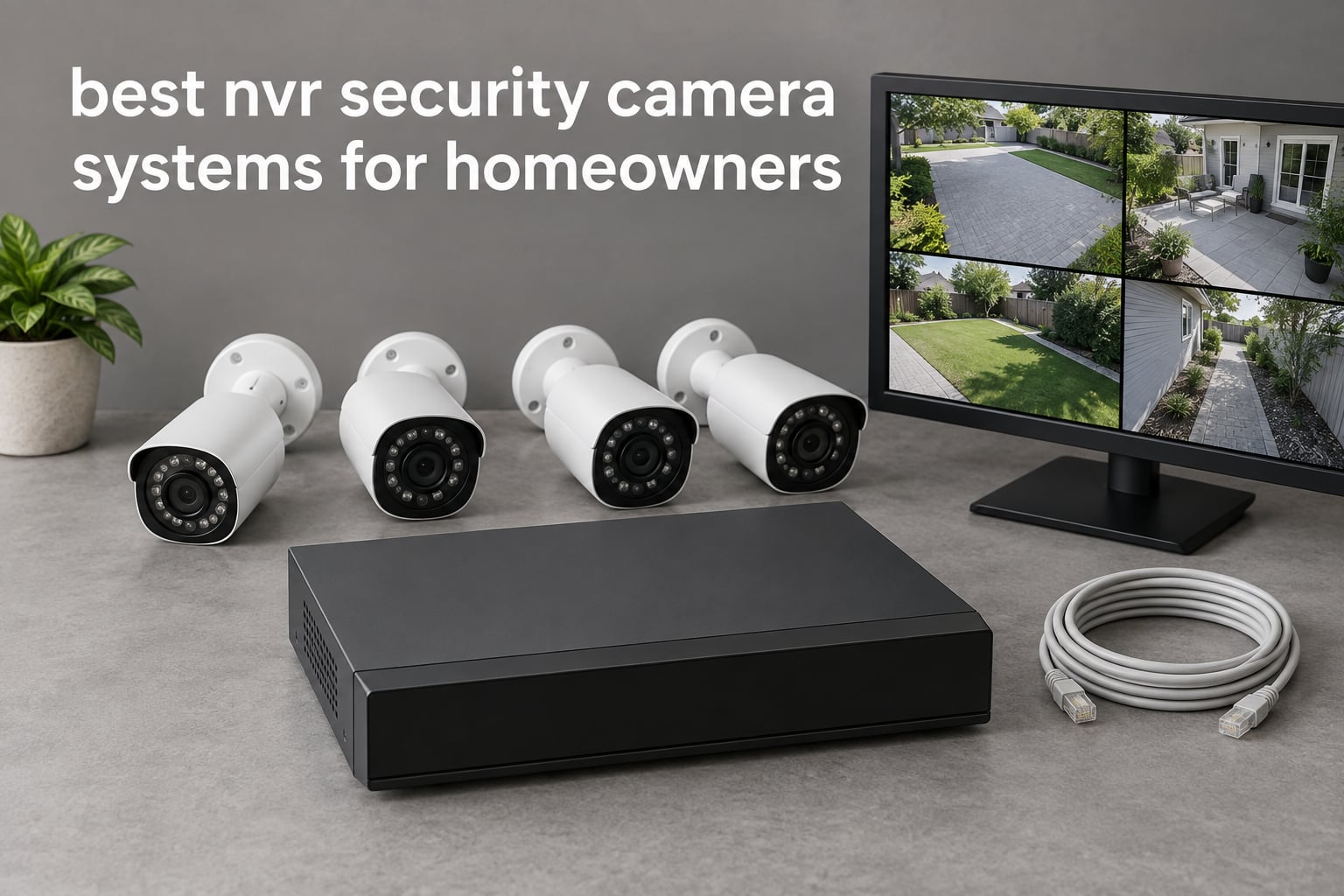 best nvr security camera systems for homeowners