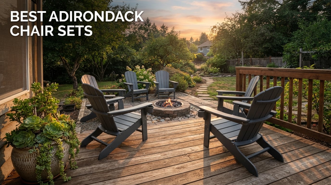 best adirondack chair sets