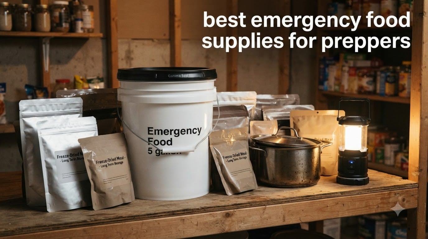 best emergency food supplies for preppers
