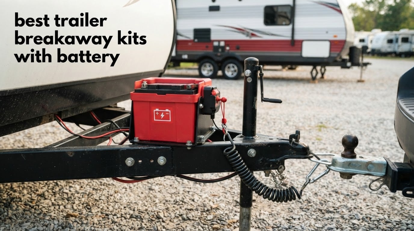 best trailer breakaway kits with battery