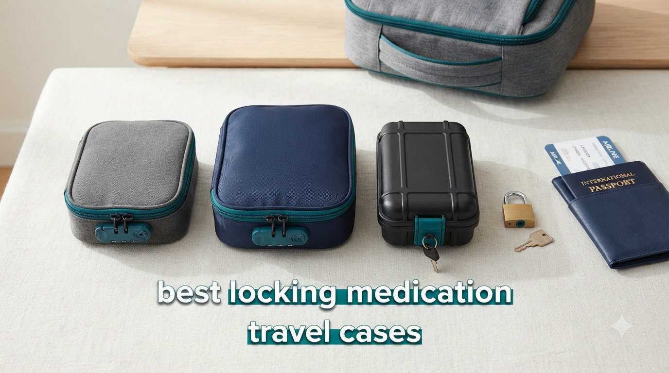 best locking medication travel cases