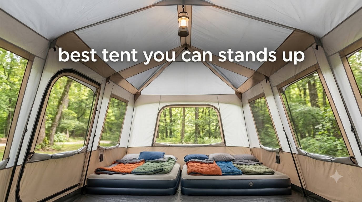 best tent you can stands up