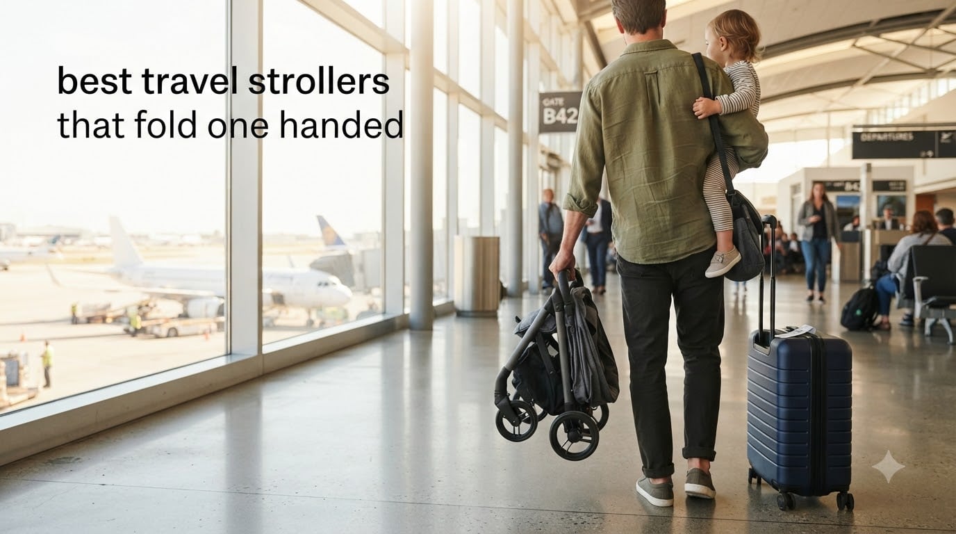 best travel strollers that fold one handed