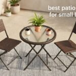 best patio furniture for small balconies