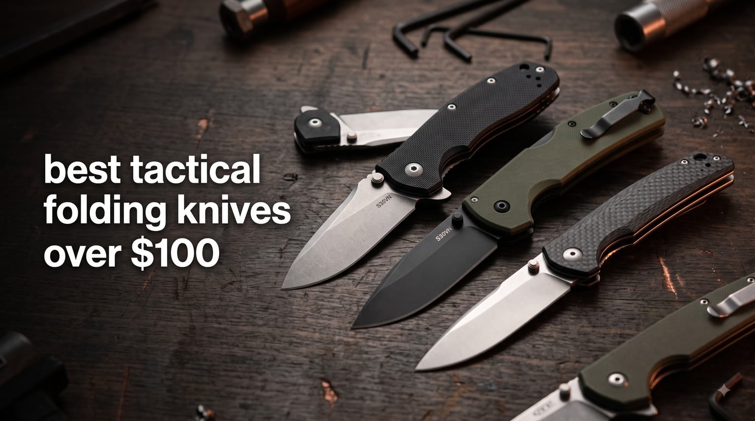 best tactical folding knives over $100