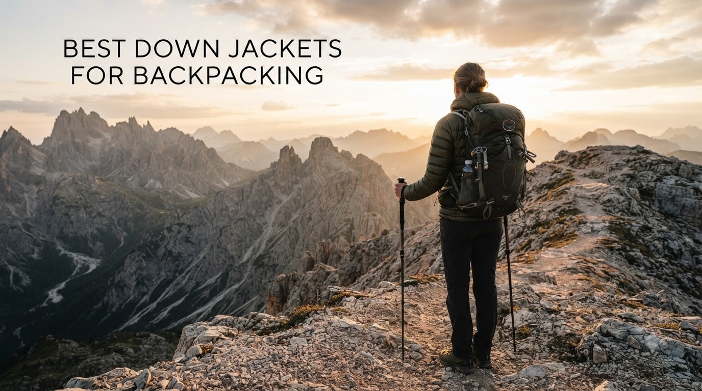 best down jackets for backpacking