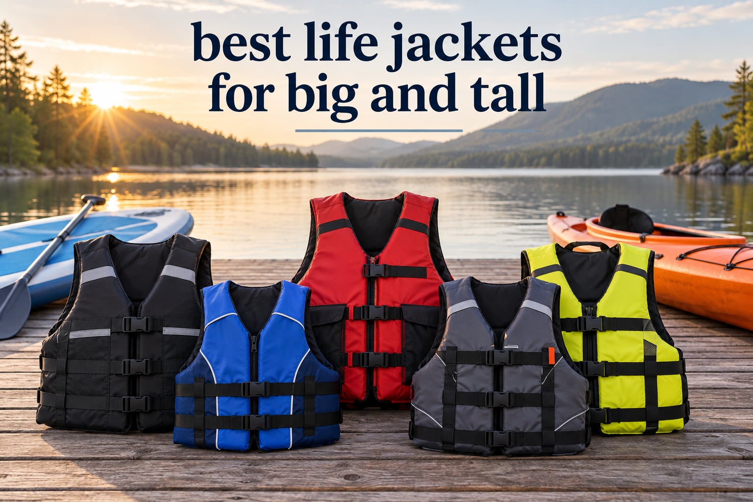 best life jackets for big and tall