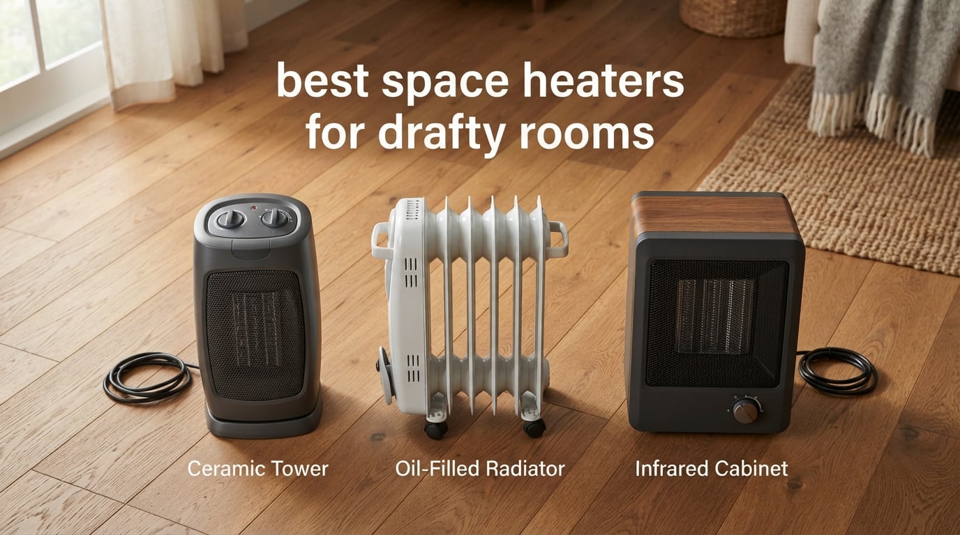 best space heaters for drafty rooms
