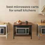 best microwave carts for small kitchens