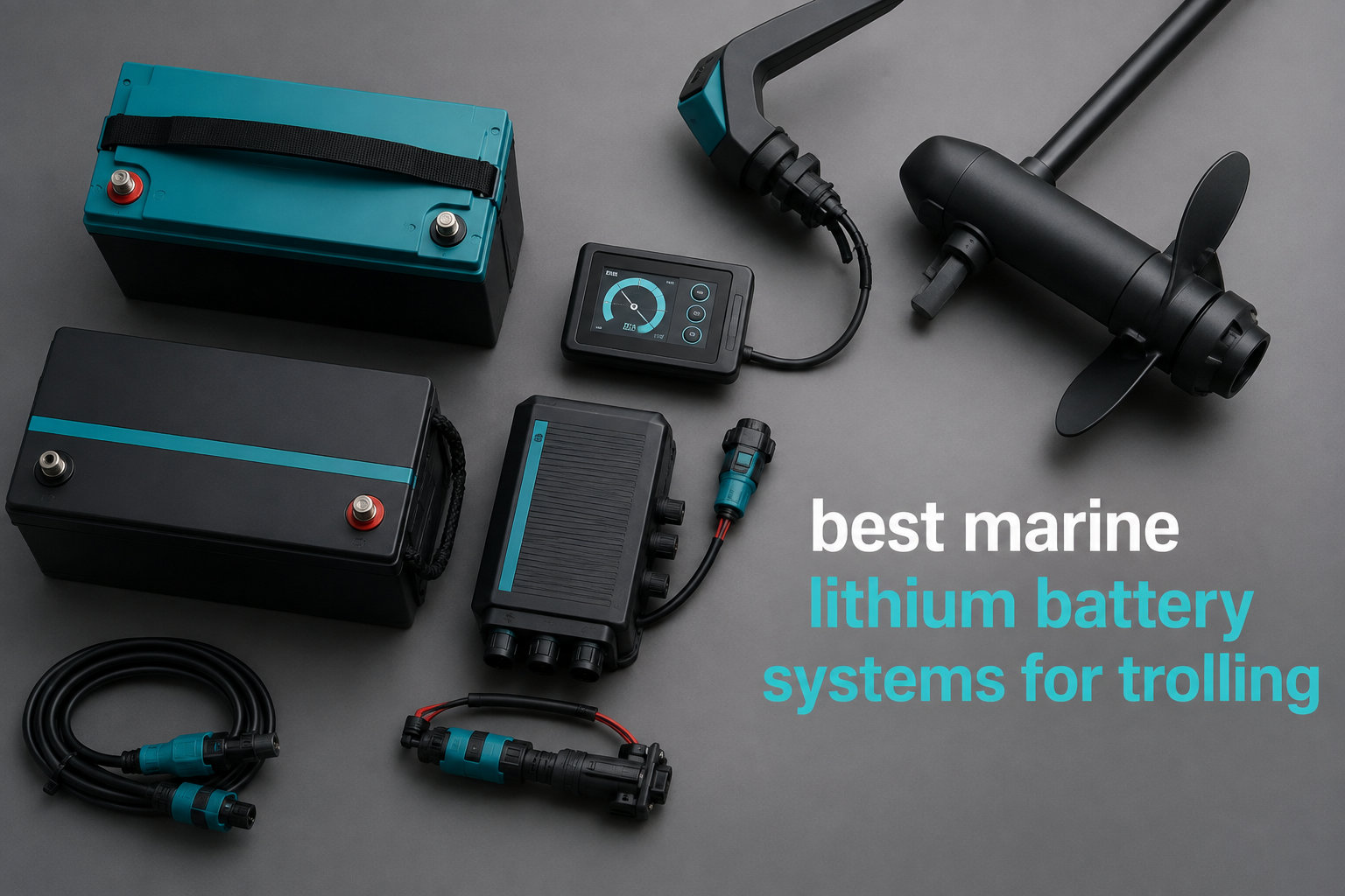 best marine lithium battery systems for trolling