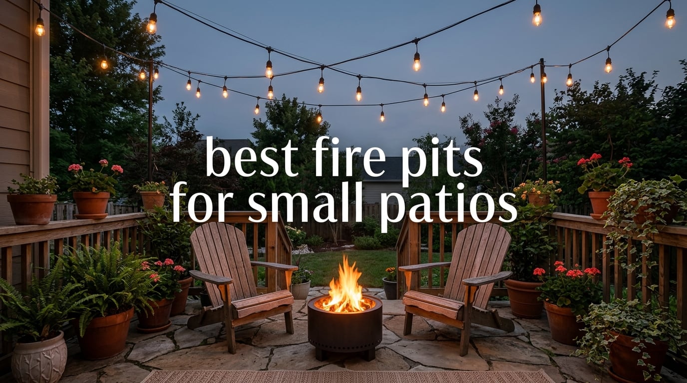 best fire pits for small patios