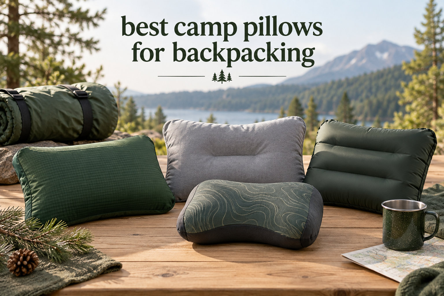 best camp pillows for backpacking