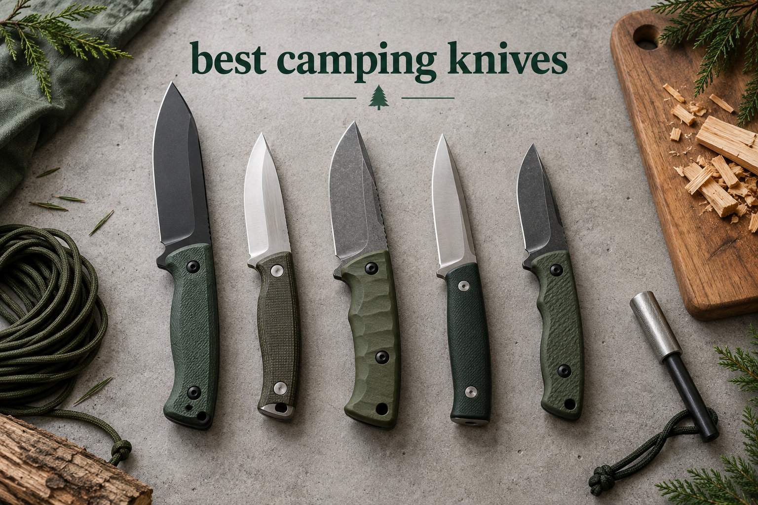 best camping knives