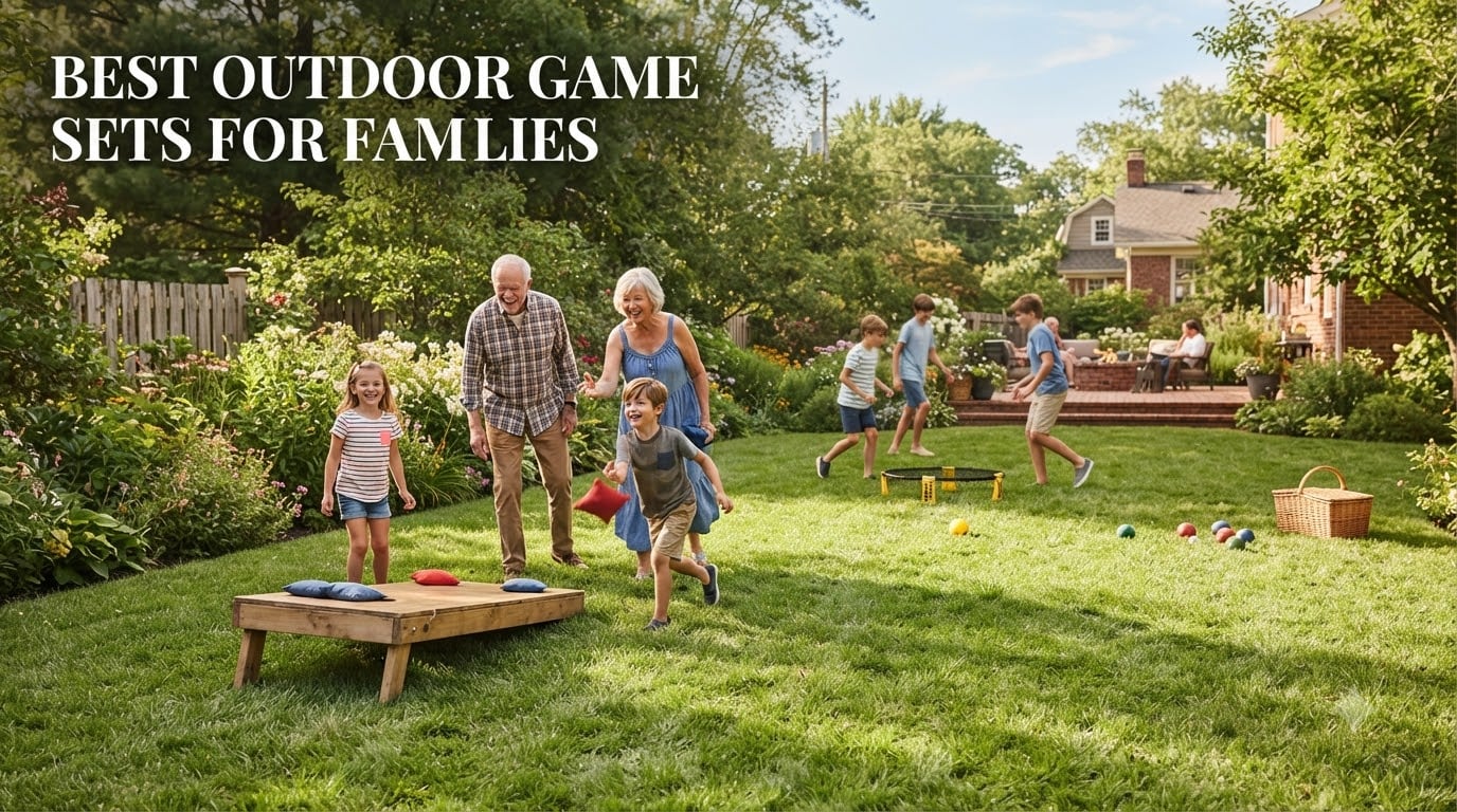 best outdoor game sets for families