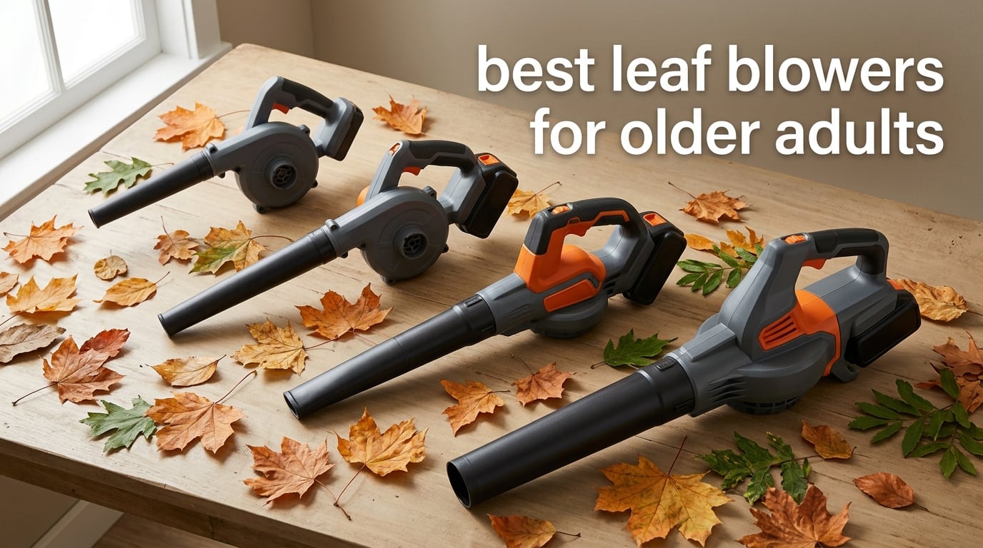 best leaf blowers for older adults