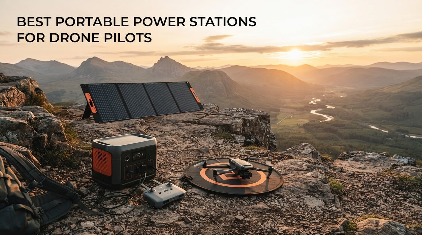 best portable power stations for drone pilots