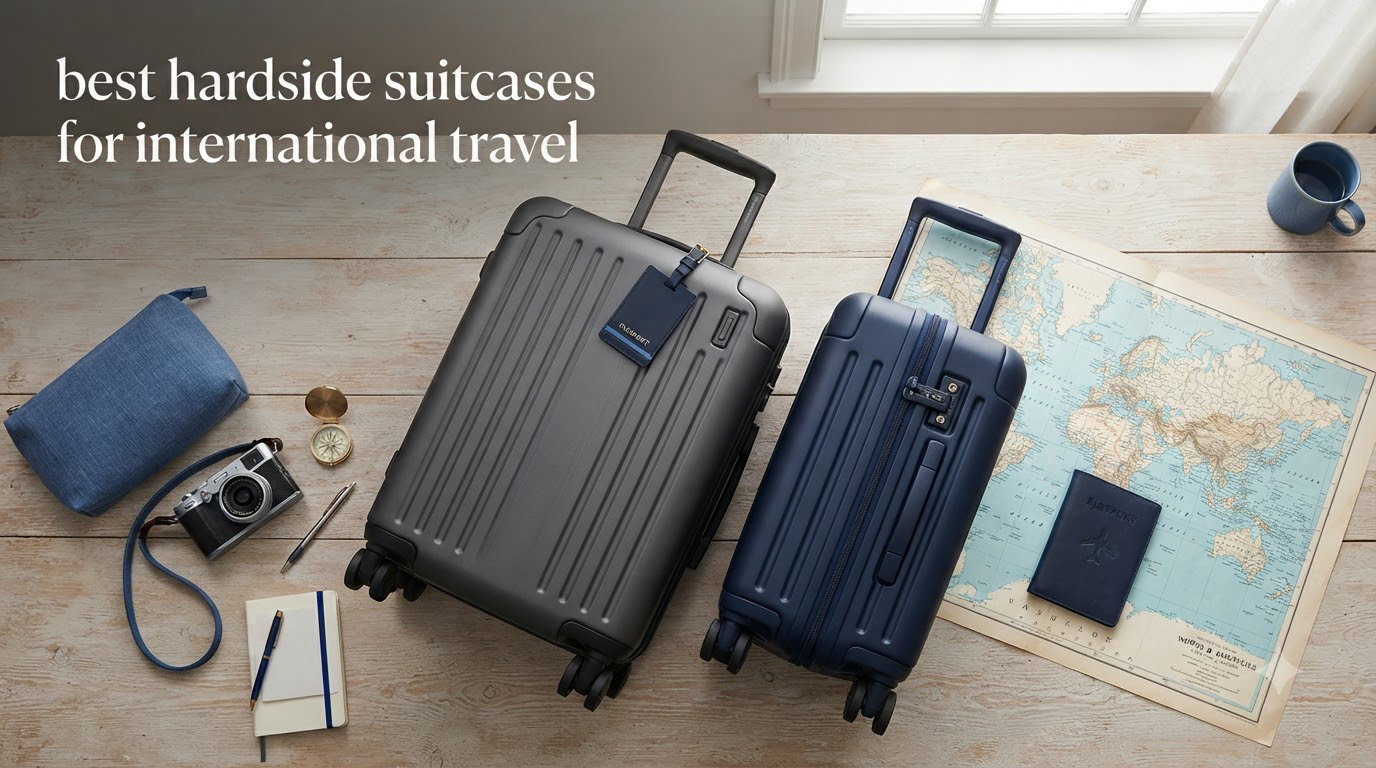 best hardside suitcases for international travel
