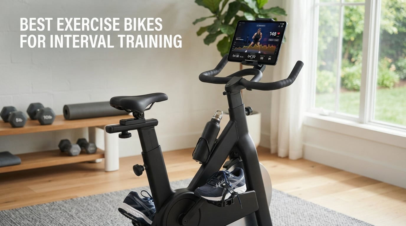 best exercise bikes for interval training