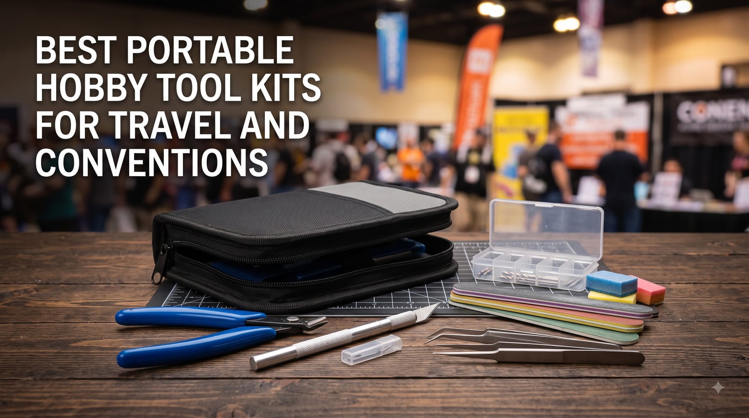 best portable hobby tool kits for travel and conventions