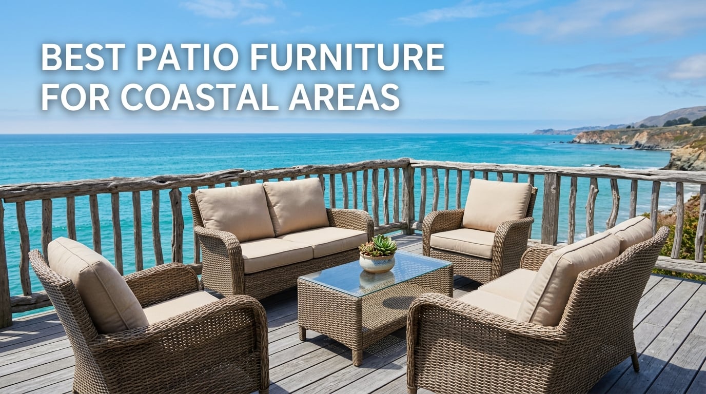 best patio furniture for coastal areas