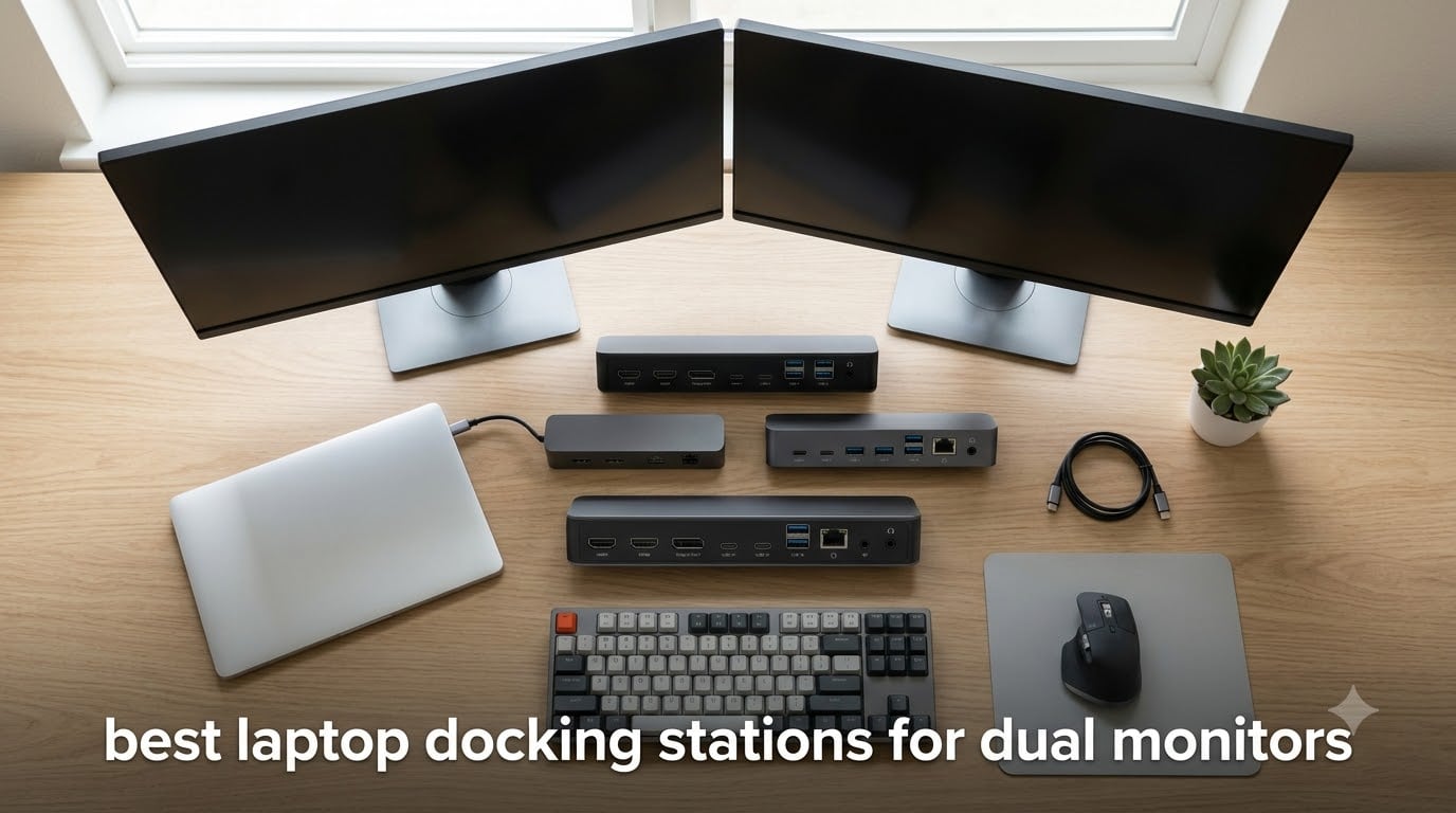 best laptop docking stations for dual monitors