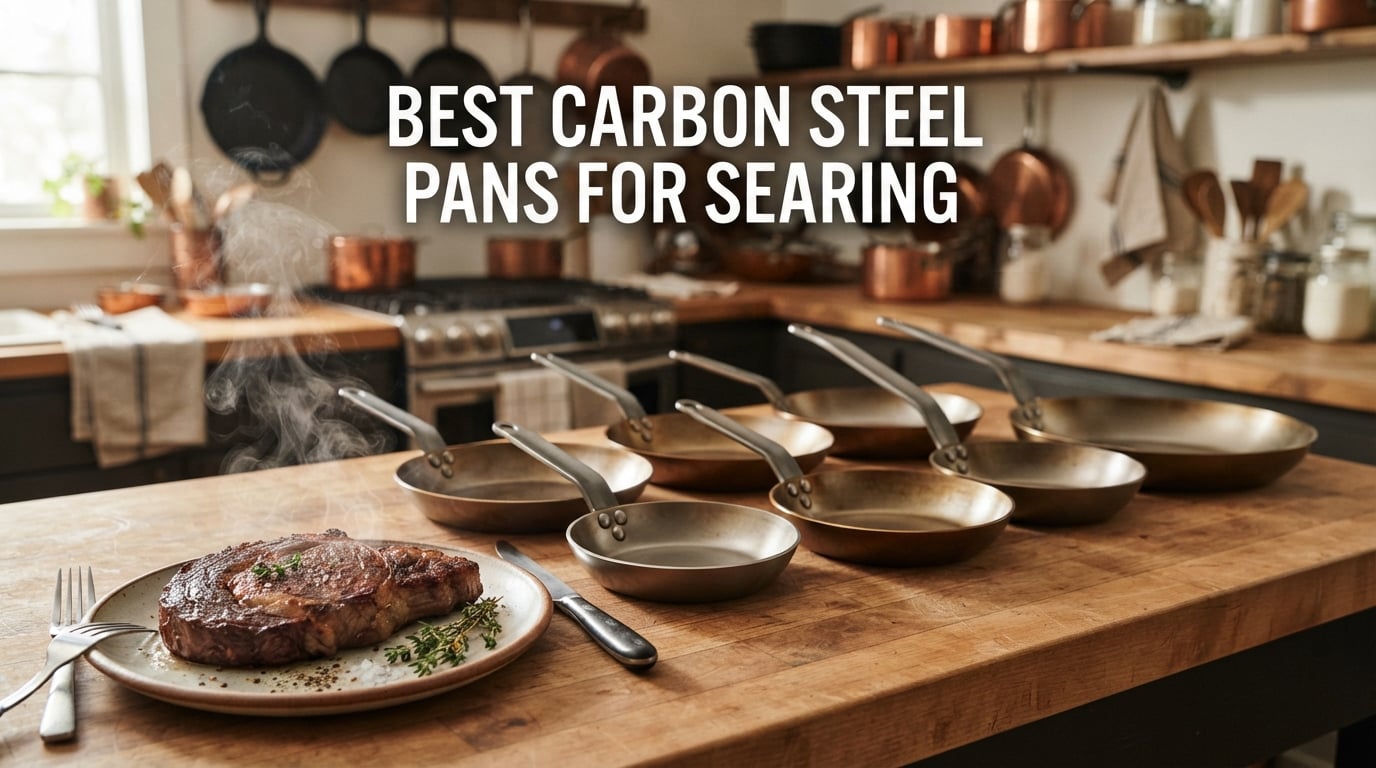 best carbon steel pans for searing