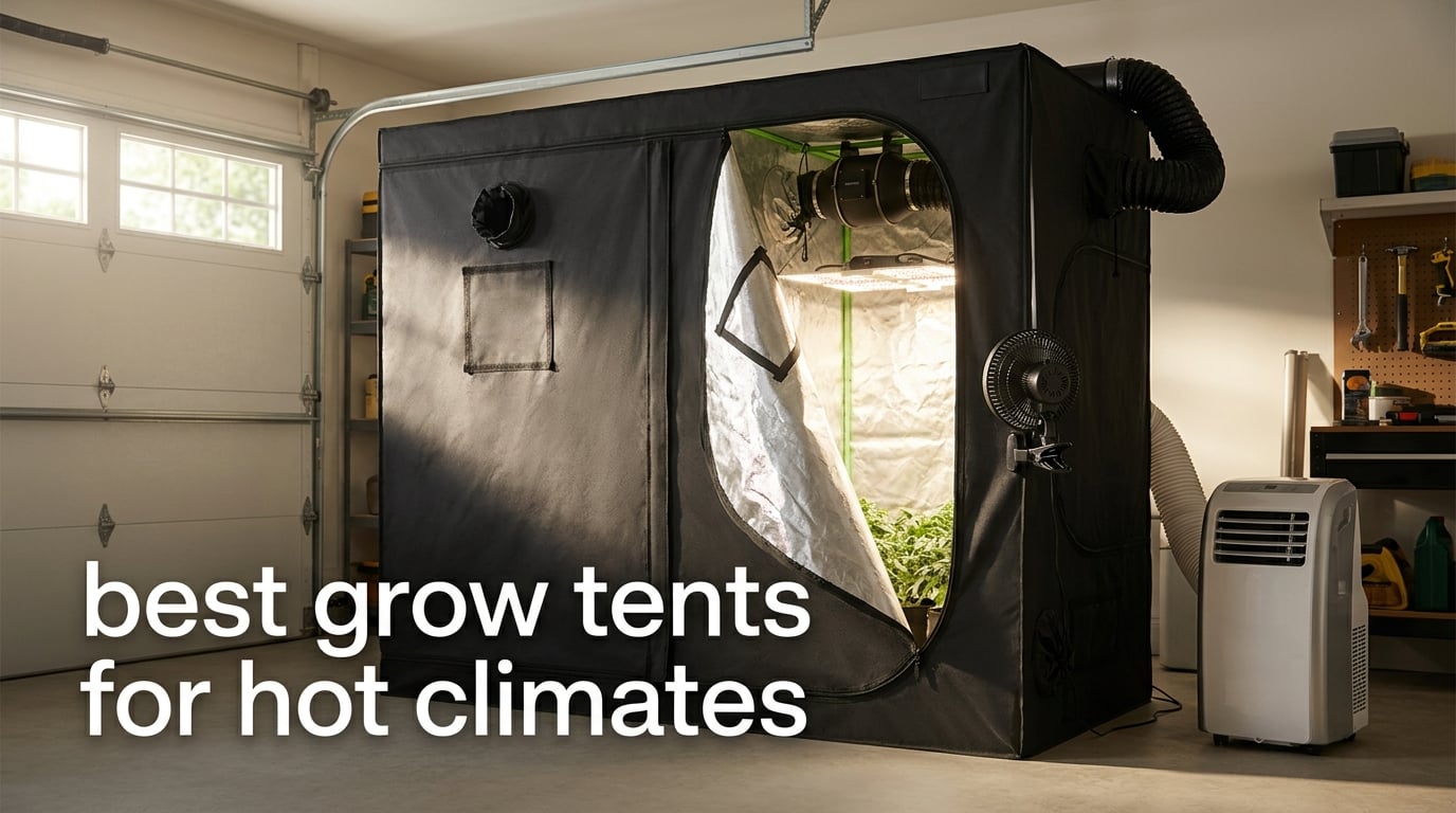 best grow tents for hot climates