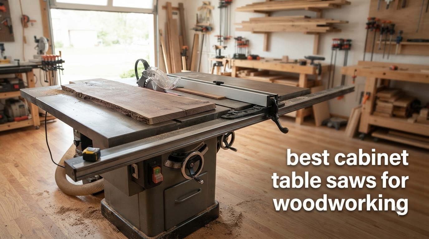 best cabinet table saws for woodworking